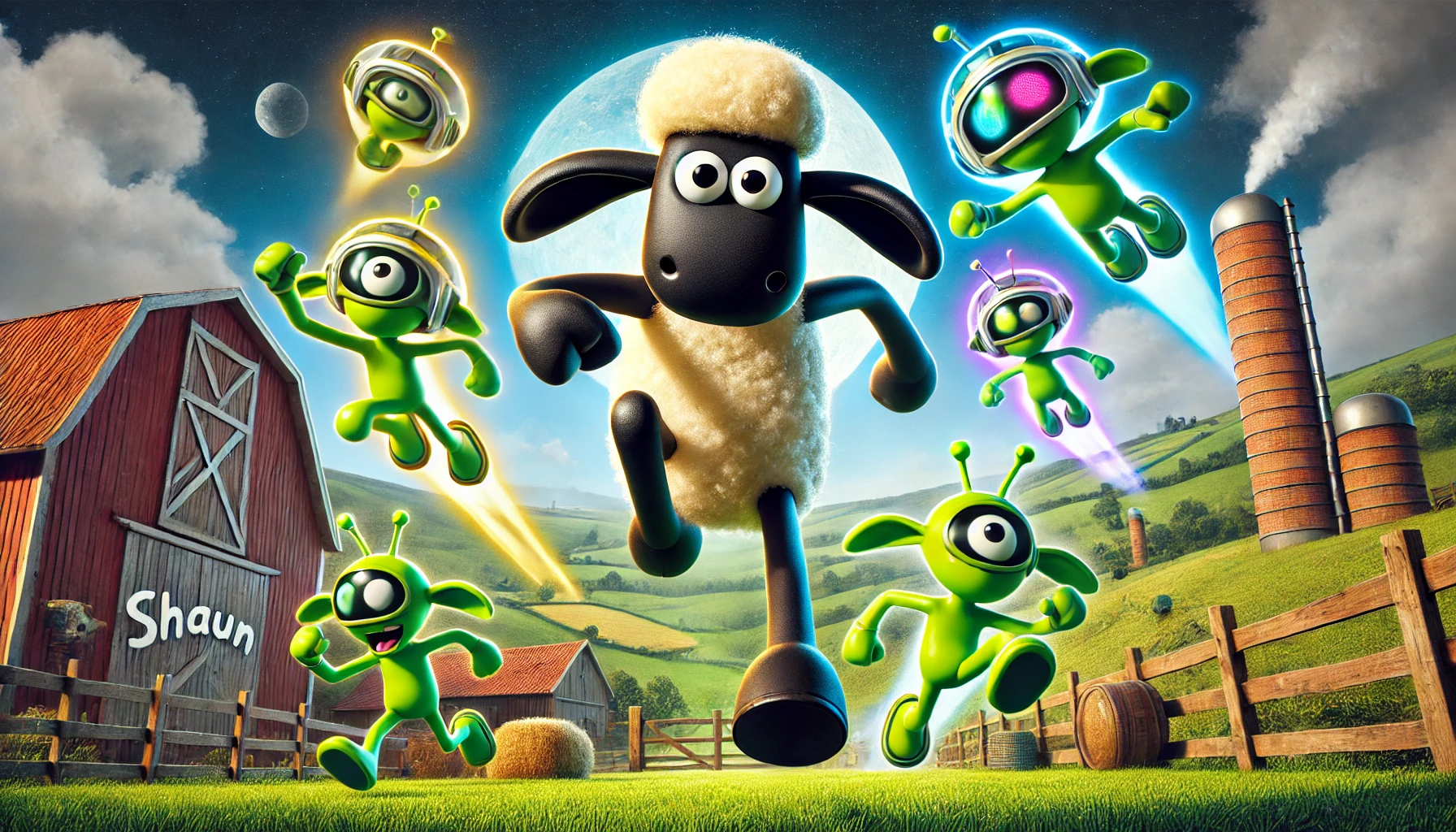 Shaun The Sheep Alien Athletics Adventure